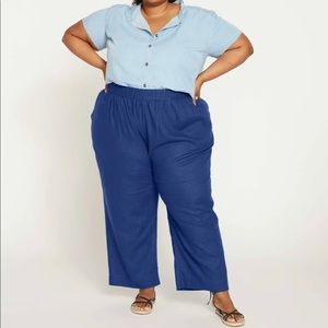 Universal Standard linen blend pants